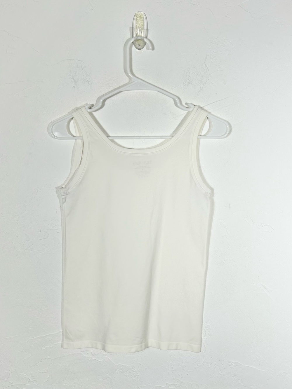 White House Black Market White Scoop Neck Essential Tank Top Cami Small - Picture 2 of 4